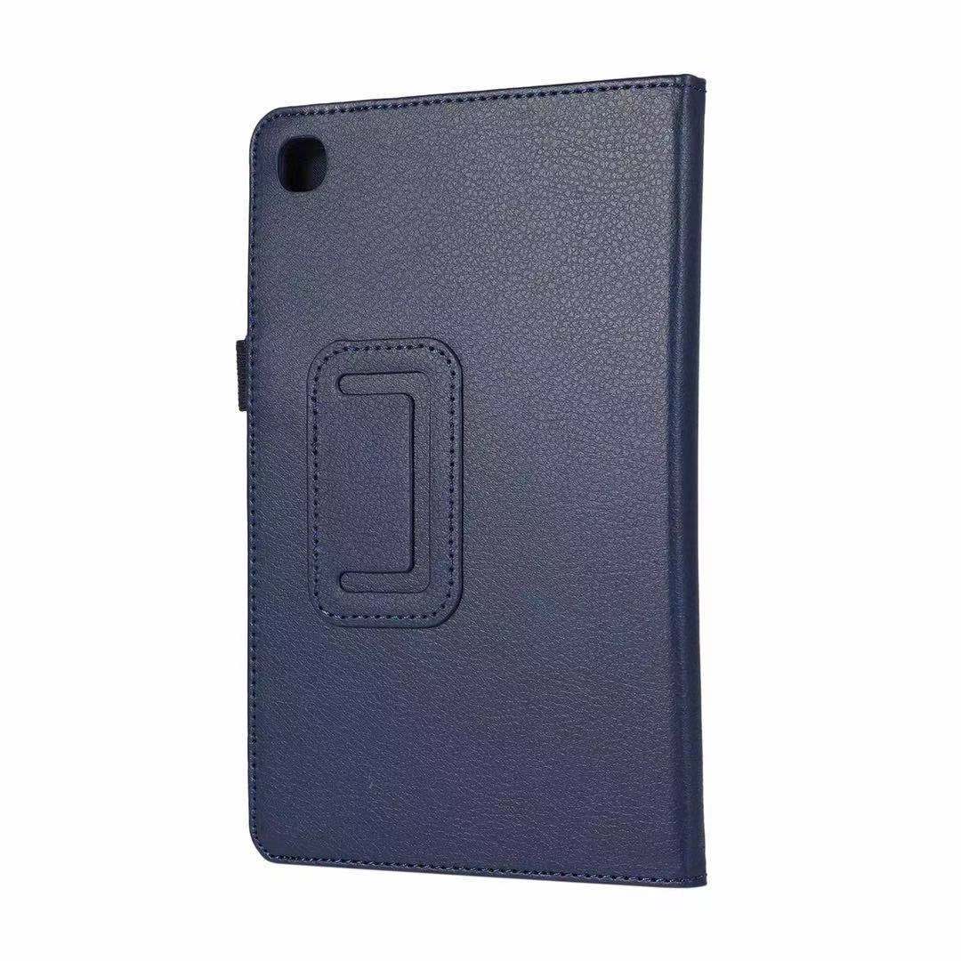 Läderfodral för Samsung Tab S8 A8 A A7 S7 10.0 10.4 S5E S6 S4 10.5 -tum T510 T870 CASE STAND LYCHEE COVER CAPA