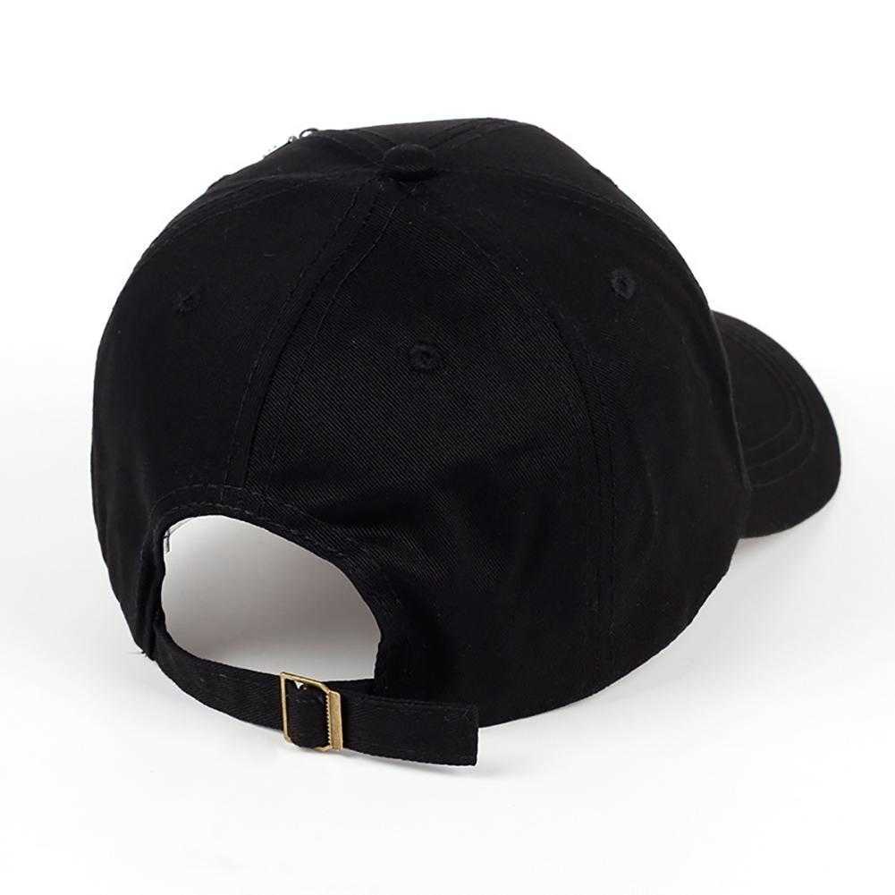 Czapki kulkowe modne damskie czapki metalowy pierścień Hip-Hop Baseball Cap Anti-UV Light Outdoor Women Sport Hat Regulowane Casual Caps Trend 3 Kolor P230412