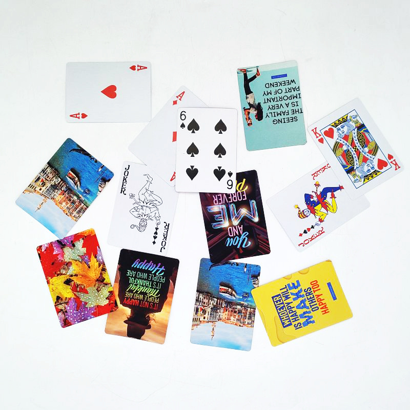 Sublimation Playing Cards Party Supplies Blank Paper Playing Card Gift