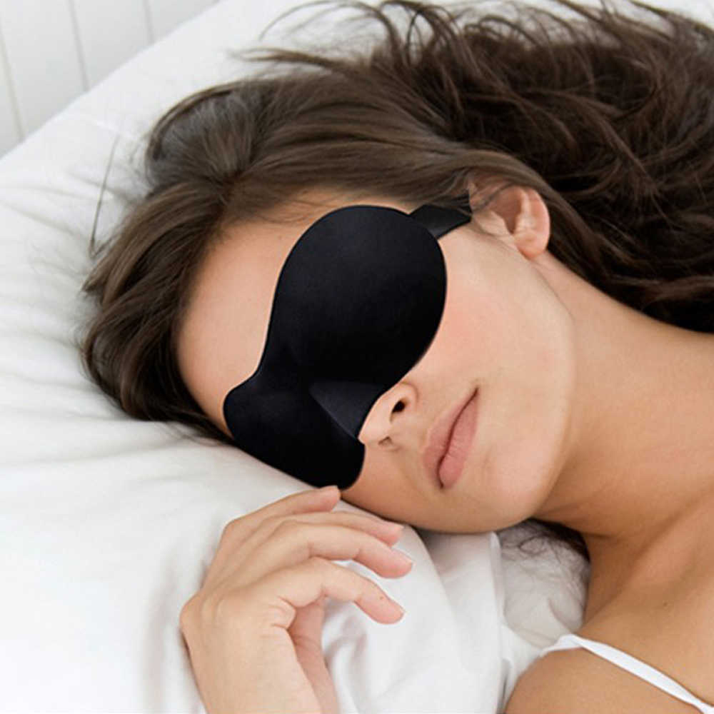 Máscaras de dormir 1 pçs 3D máscara de dormir natural máscara de dormir sombra tapa-olho tapa-olho feminino masculino macio portátil venda venda tapa-olho de viagem J230602