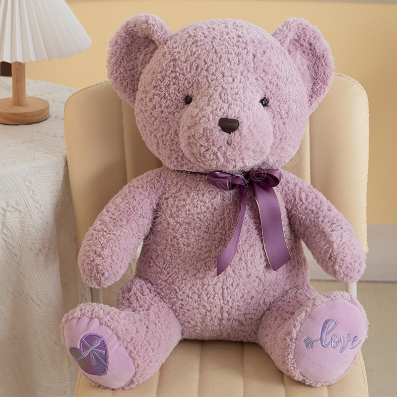 23-50 cm mignon ours en peluche jouets en peluche animaux doux habiller ours brun poupée pour filles enfants beaux cadeaux d'anniversaire Surprise