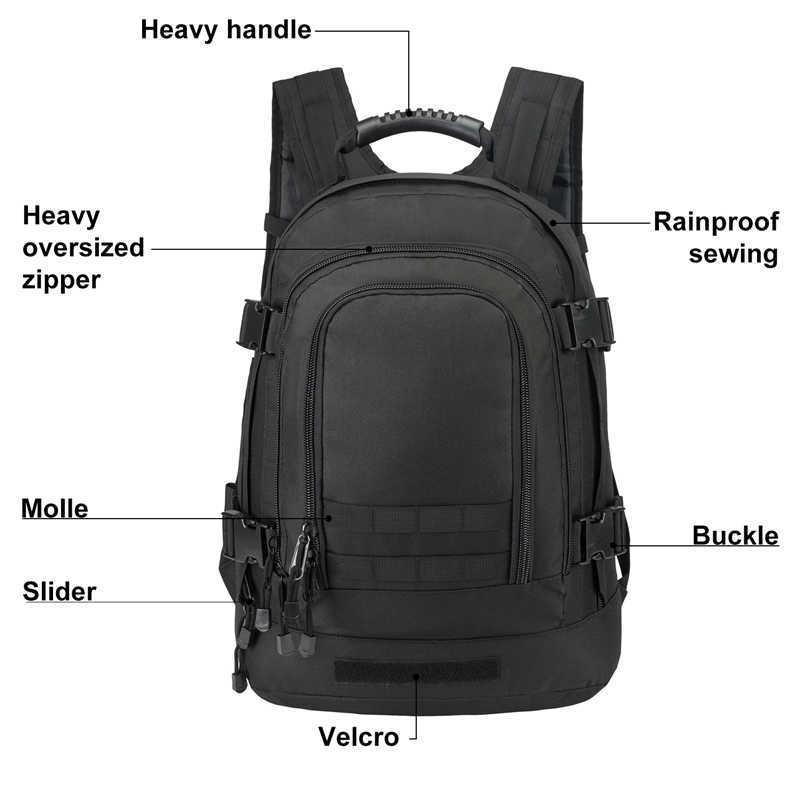 60L MĘŻCZYZNY Armia Wojskowy plecak 3P Softback na świeżym powietrzu Camping RucksAck Hunting Camping Torba podróżna 230412