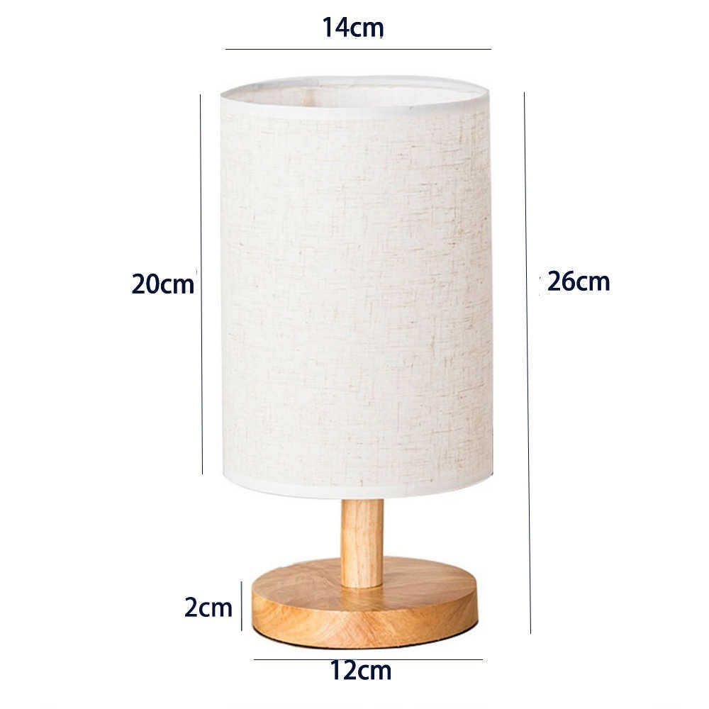 Bureaulampen USB aangedreven moderne Noordse houten tafellamp nachtlampje voor slaapkamer verlichting warm wit geschenk houten bed kinderkamer decor p230412