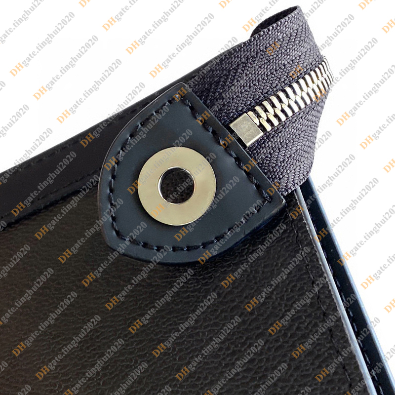 Unisex Fashion Casual Designe Luxury Pochette Voyage MM Bag Clutch Bag Totes Handbag Storage Bag Wallet TOP Mirror Quality M61692 N41696 M69535 N60444 Pouch Purse