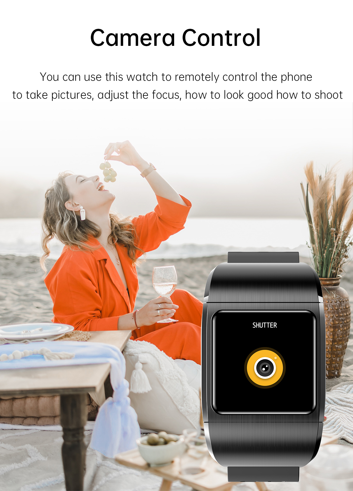 Full-Touch-Smartwatch mit Ohrhörern, kabellos, wasserdicht, 2-in-1-Smartwatch mit kabellosen Ohrhörern, Herzfrequenz, Schlaf, Blut, Sauerstoffdruck, Atmung, Fitness-Tracker