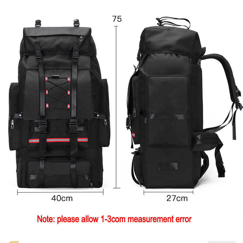 70L 130L Large Bag Tactical Backpack For Climbing Camping Hiking Sports Luggage Men Backpacks Equipment Travel Shoulder XA867A 230412