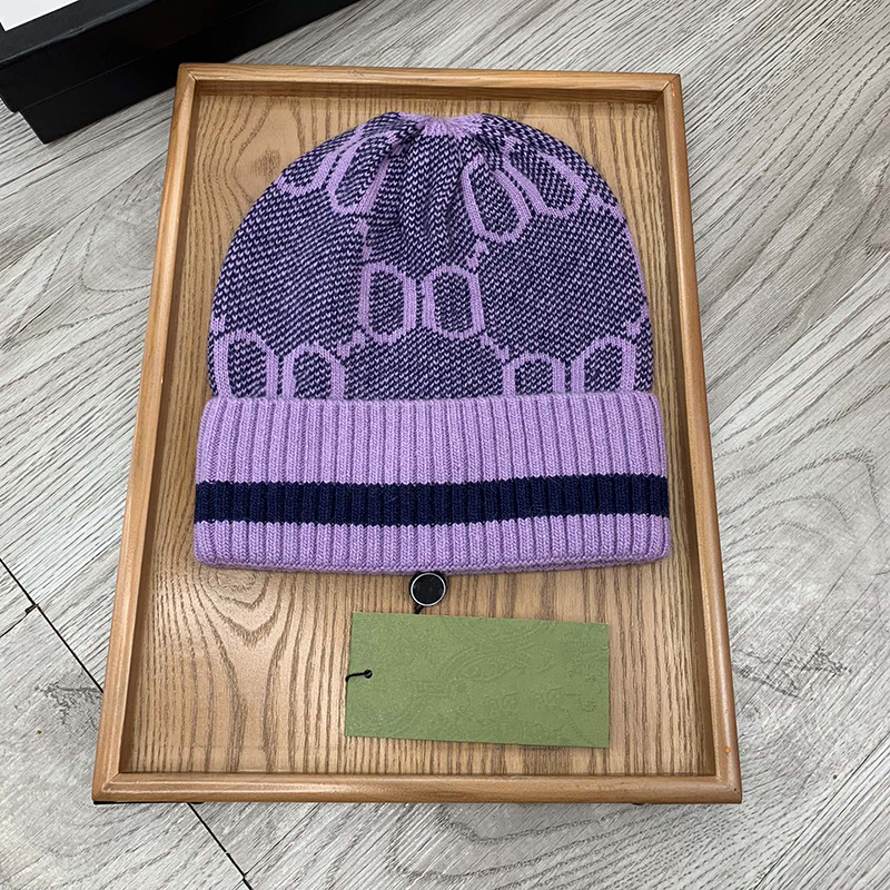 Luxurys chapéu de malha designer beanie homens e mulheres carta bonnet quente respirável tendência de outono e inverno adorável atmosfera high-end elegante cem com moda