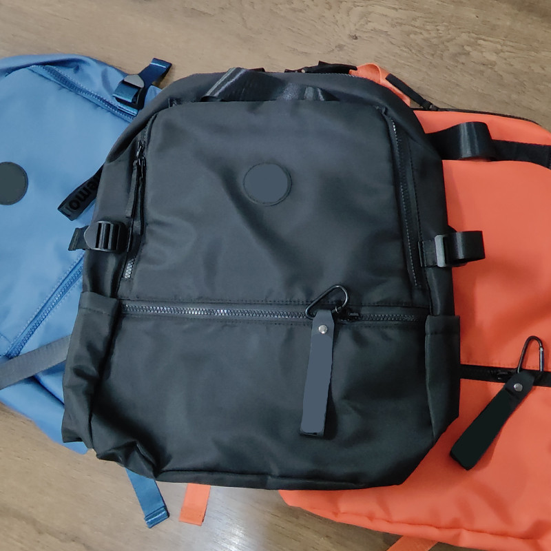 Ll Rucksack Schoobag für Teenager, große Laptoptasche, wasserdichtes Nylon, Sport, Studenten, Sportfarben