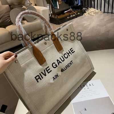 

classic cowhide ysbag resistant bag designer gauche tote rive canvas women shopping 48-35 dirt with dustproof travel capacity abrasio gxko