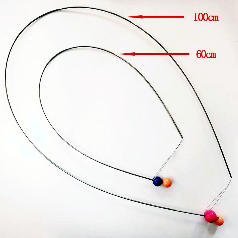 Set di grimaldelli fabbro Strumenti di apertura porte di sblocco automobilistico Sfera in filo di acciaio inossidabile porta auto Strumenti fabbro da 60 cm / 100 cm