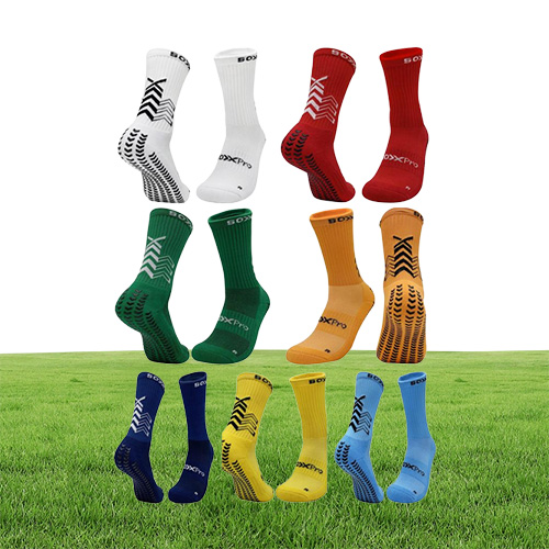 Chaussettes antidérapantes de Football pour hommes, similaires au soxPro SOX Pro, pour basket-ball, course à pied, cyclisme, gymnastique, Jogging5867592