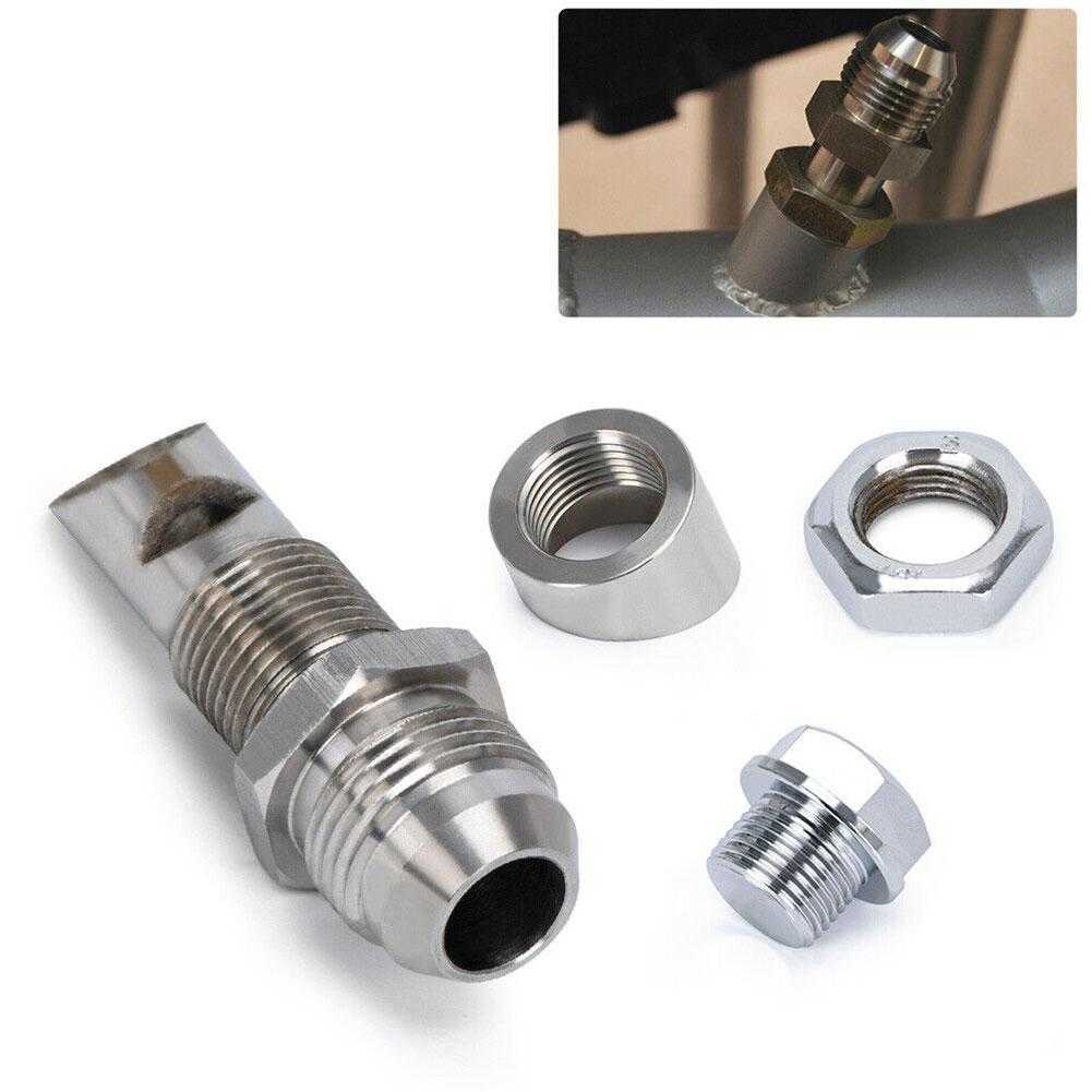 New Pqy - Stainless Steel Exhaust Vacuum Kit Catch Can Vent E-vac Scavenger Kit Includes T304 Ss E-vac Fitting Pqy-ess01