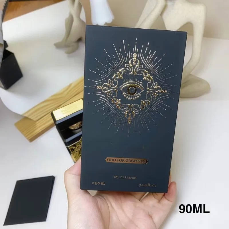 Promotion perfume Oud for Greatness Prives perfume 90ml Eau De Parfum spray good smell long time leaving Cologne Woody Fragrance high quality  Fast Ship
