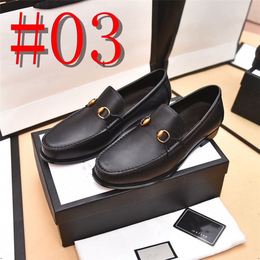 Men Classic Genuine Leather Fashion Designer Dress Shoes 2023 Luxurious Wedding Party Business Flats Men's Trainers Casual Loafers Size 38-45