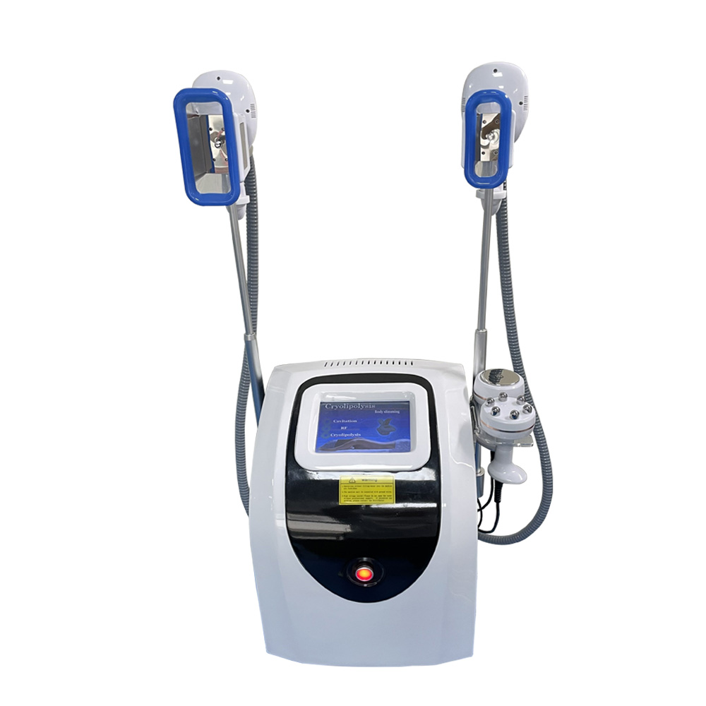 Professional cryolipolisis two handle device/portable cryolipolysis machine price/Cavitation slimming machine