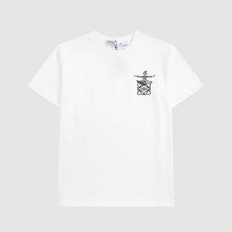 Designer T Shirt Shirt L Family T-shirt Hal Mobile Castle Brodery High Version Poisoned Quality Unisex Sleeve