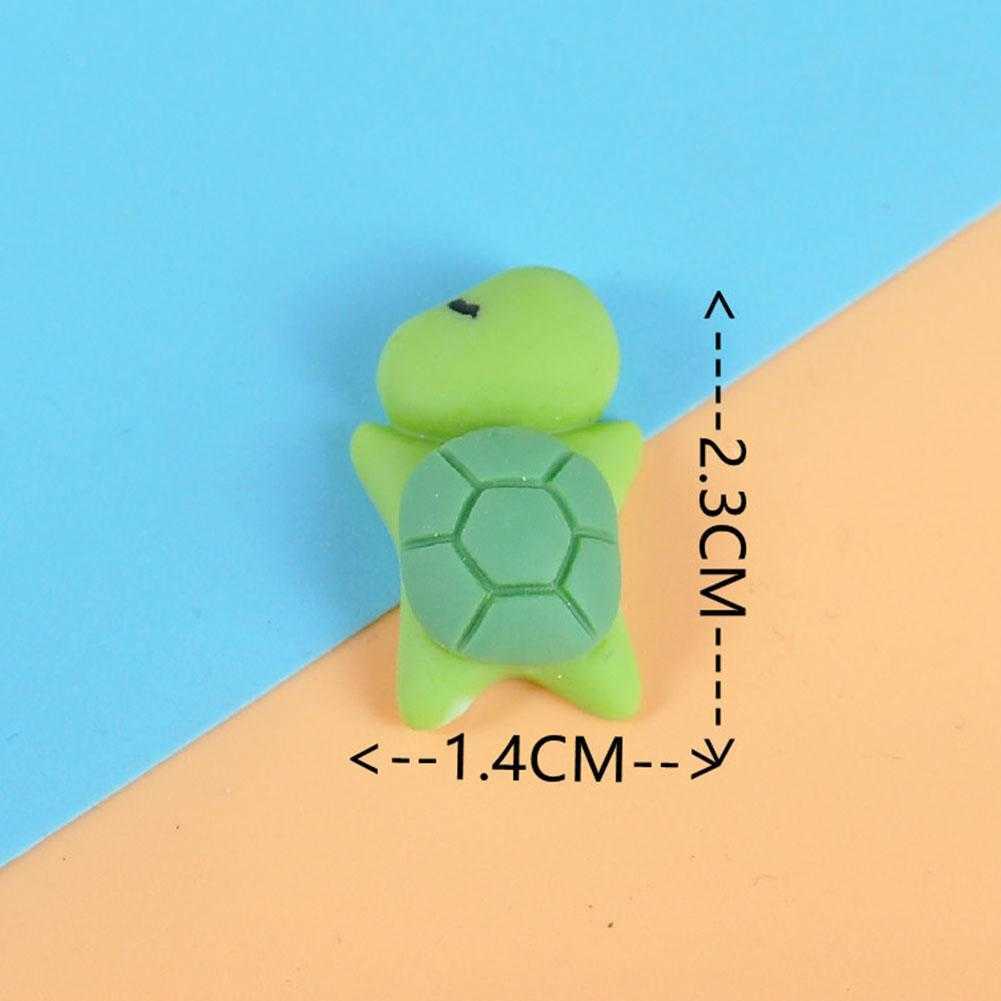 New Car Mini Cartoon Animal Ornament Center Console Bear/turtle/elephant/rabbit/sheep Ornament Car Rearview Mirror Bike Decor