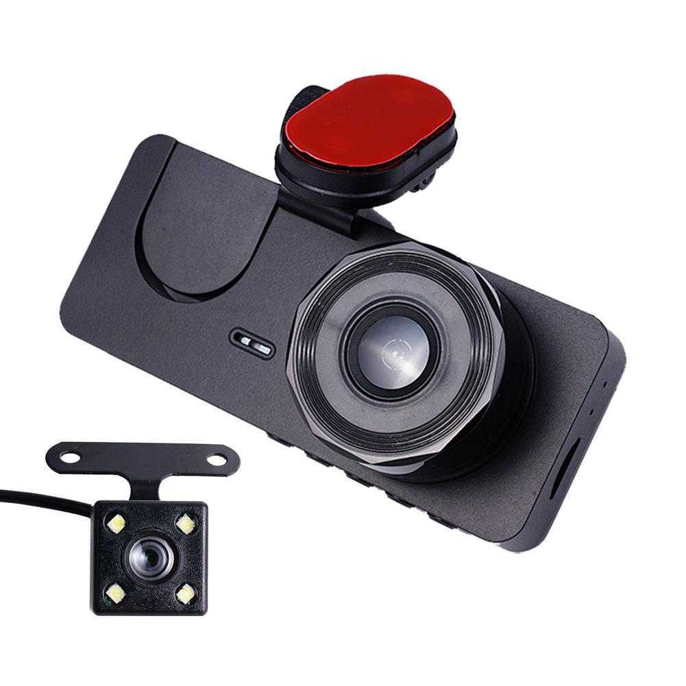 Nouveau 3 lentilles 1080P 2.0 pouces voiture DVR HDInside véhicule Dash Way enregistreur caméscope Dashcam DVR enregistreur vidéo caméra CamThree V8R5