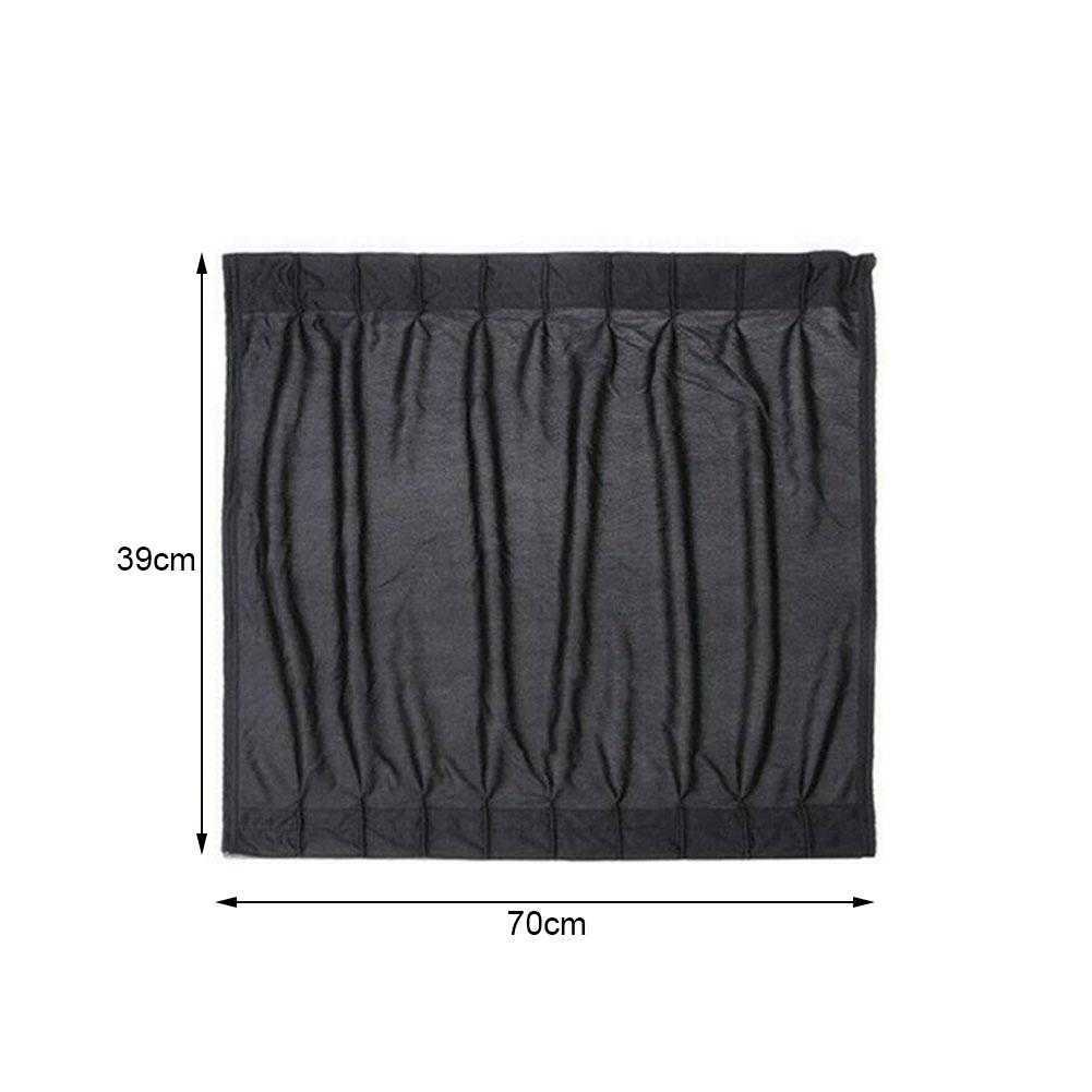 New Universal Car Sunshade Magnetic Side Window Curtain Retractable Sunscreen Heat Insulation Shade Window Cover For Car 70X39cm