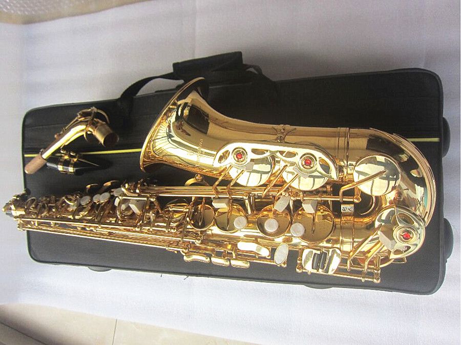 New Alto Saxophone A-992 Musical Musical Musical Sax مع إكسسوارات الحالة