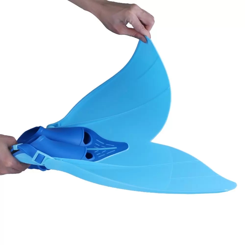 Mermaid Swim Fins não para adulto Monofin Monofin Separado Flipper Flipper Mono Fin Swim Training Fils For Kids meninos meninos