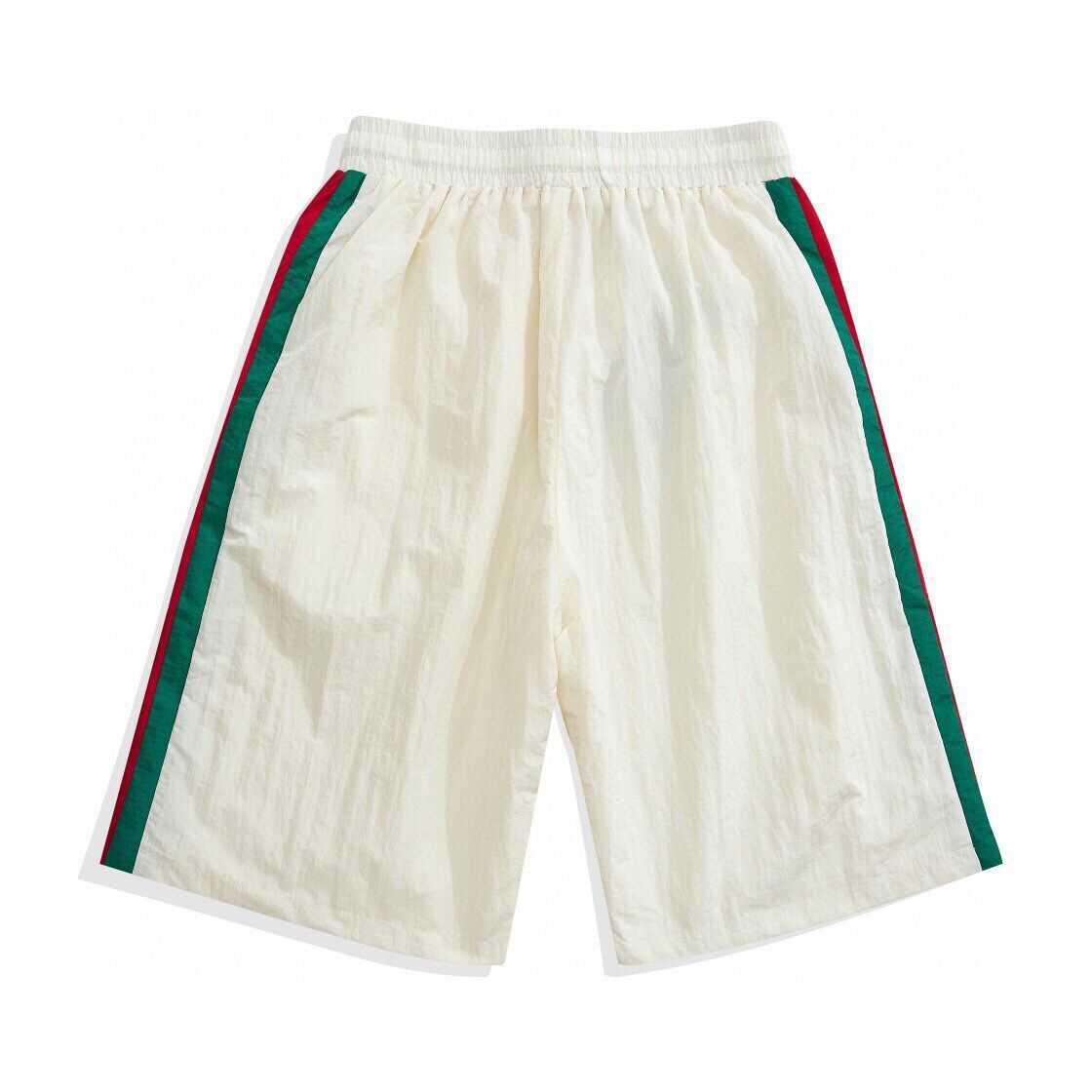 2023 Nya designer Kvinnor T-skjorta avancerad skjorta takklass Casual Guard Pants Double Red Green Standed Nylon Shorts