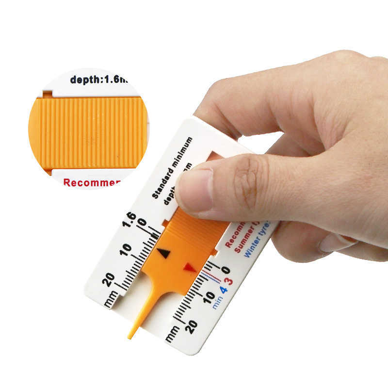 Upgrade Autoband Bandenprofiel Dieptemeter Meter Auto Bandenslijtage Detectie Meetinstrument Remklauw Diktemeters Auto Tool