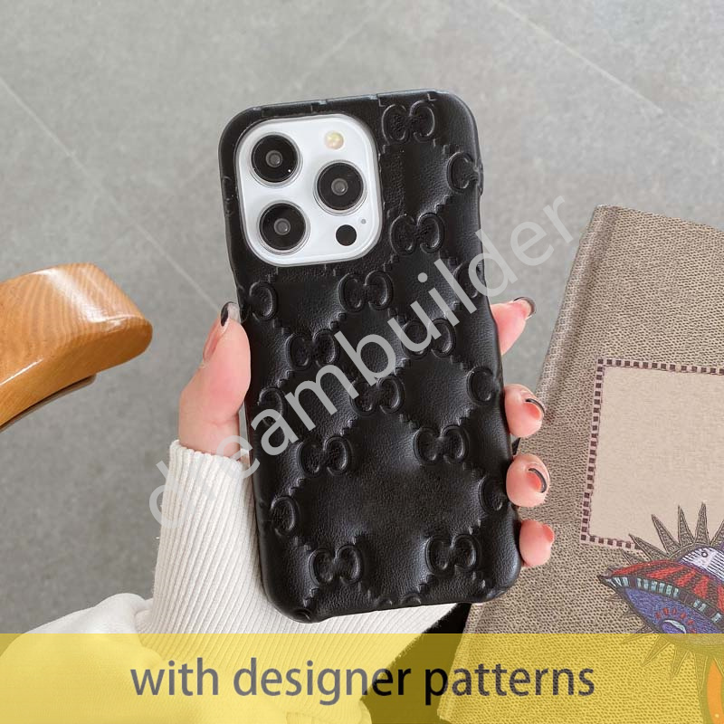 Designer de luxo casos de telefone para iphone 15 pro max 11 12 13 14 14pro 14promax x xr xs xsmax capa de moda capa de couro capas asdiasifiw