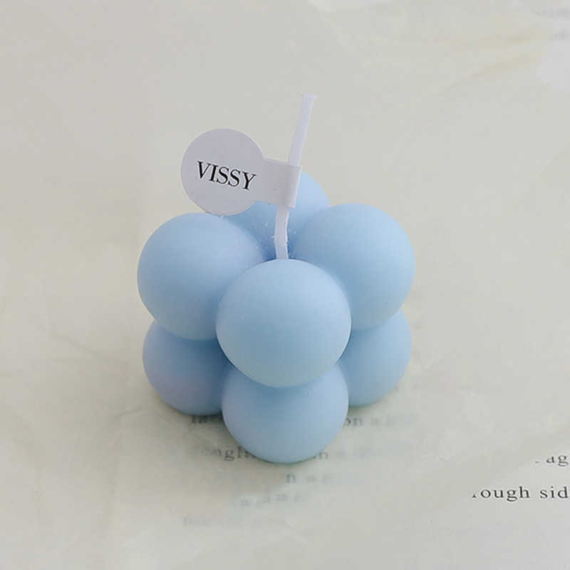 Scented Candle Modern Small Grape Ball Incense Candle Bean Milk Aromatherapy Bedroom Decorations Lasting Fragrance Birthday Gift With Hand Gift P230412