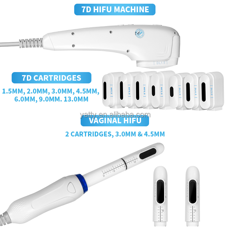 4 В 1 Hifu Machine Многофункциональное косметическое оборудование с РЧ-микроигранкой Vmax Vaginal 7D 7D Hifu Skin Ofjuvention Censing Lifting, антивозрастные, эластичные марки