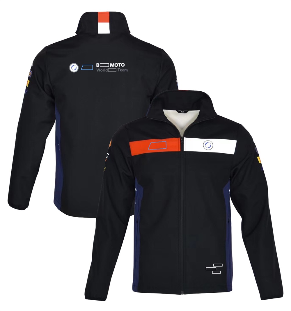 Autumn Winter Moto Team Full Zipper Jacket Motorcykel racing vindtät jacka utomhus motocross softshell jacka mäns vindbrytare