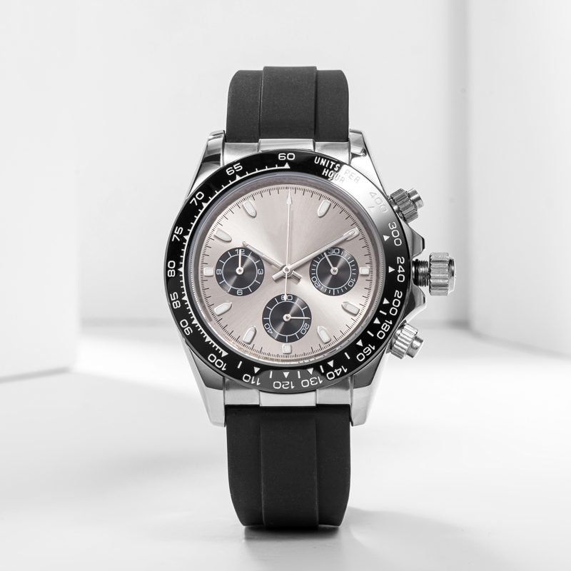 AAA NOWOŚĆ MENS AUTOMATYCZNY STAWKA MECHANICZNA CERamika Watchesfull Stal nierdzewna zegarek Sapphire Luminous Watch Business Casual Montre de Luxe Watch