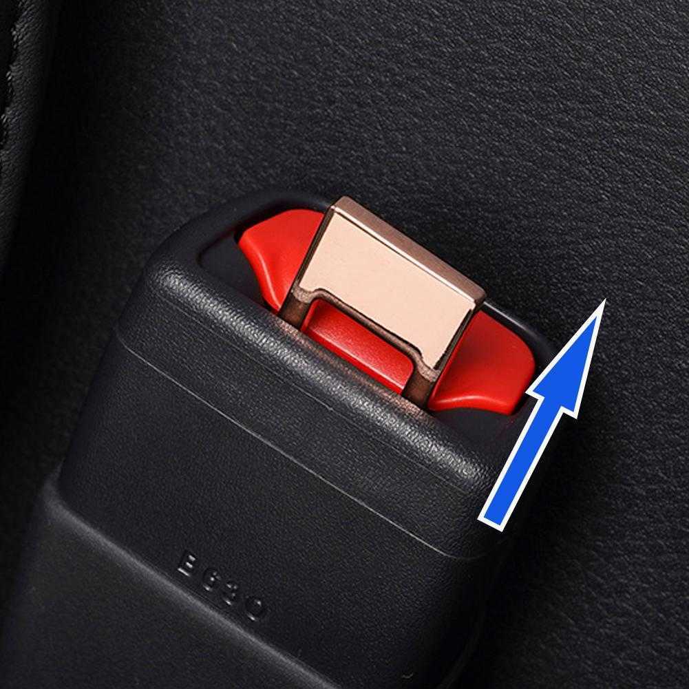 Car Hidden Car Seat Belt Buckle Clip Universal Car Safety Buckle Seat Thickened Plug Car Seat Accessories