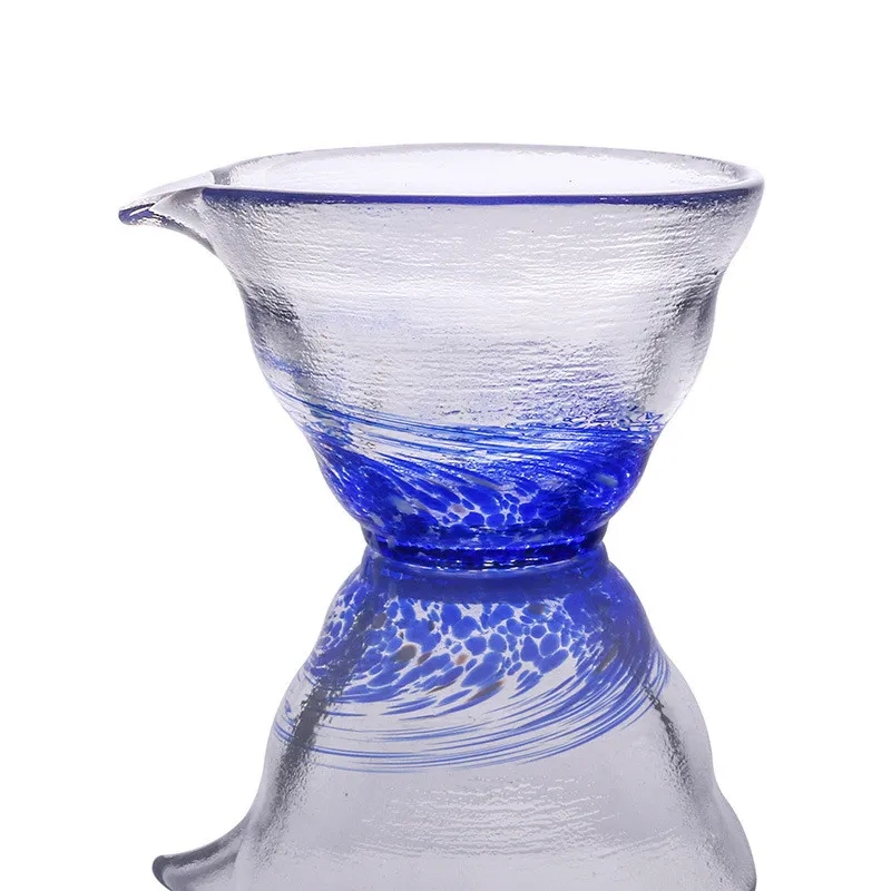 Tazza da tè in vetro resistente al calore, tè giapponese, bicchieri da tè kung fu, tazza da tè in vetro creativo da 25 ml, 35 ml, 40 ml