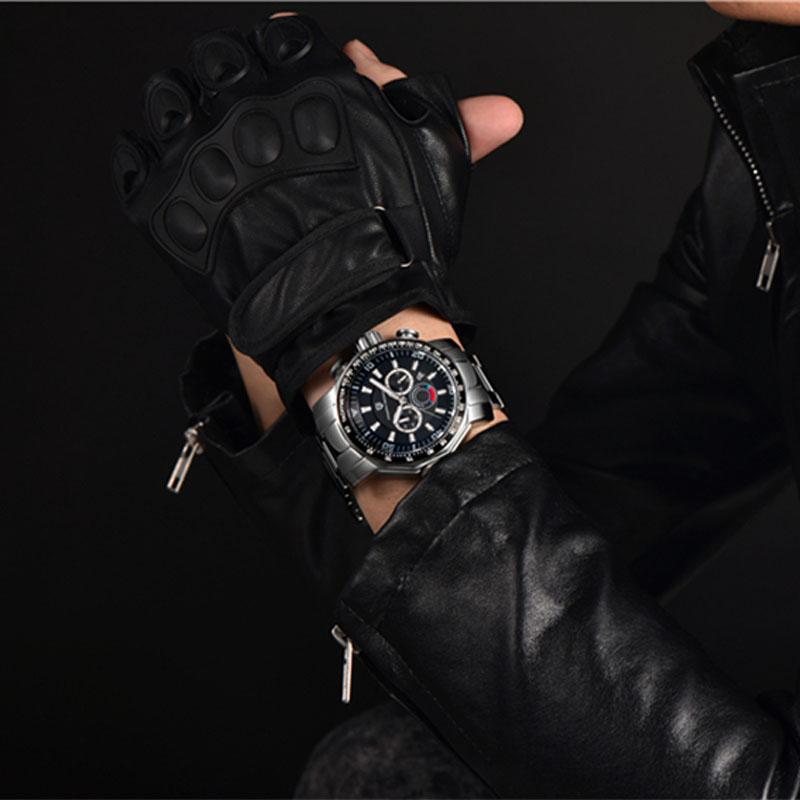 2023 腕時計メンズ高級ブランドパガーニデザインスポーツウォッチダイブミリタリー腕時計ビッグダイヤル多機能クォーツ腕時計リロイやつ