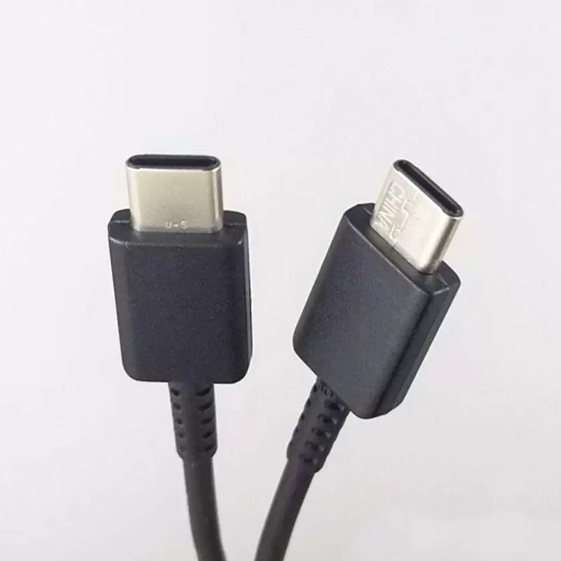 1m 3FT USB C Typ-C zu Typ C Kabel Schnellladekabel für Samsung Galaxy S22 S21 S20 S10 S9 S8 S7 Note 10 Plus Unterstützt PD-Schnellladekabel