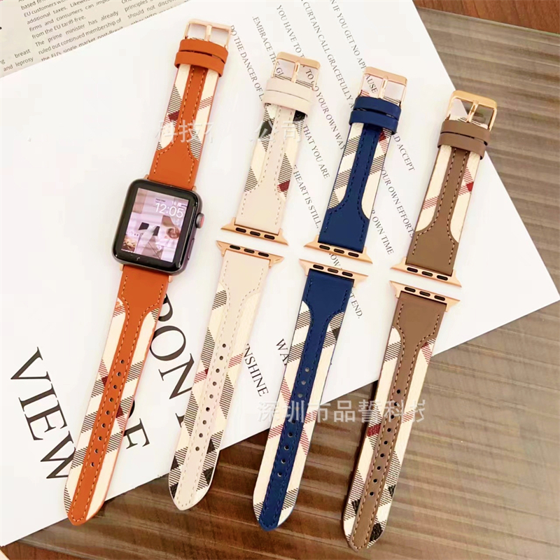 Apple WatchBand Watch9ストラップIWATCH8レザーストラップ1/2/3/4/5/6/7/7/8総目的38/40/41mm42/44/45/49mmストラップ