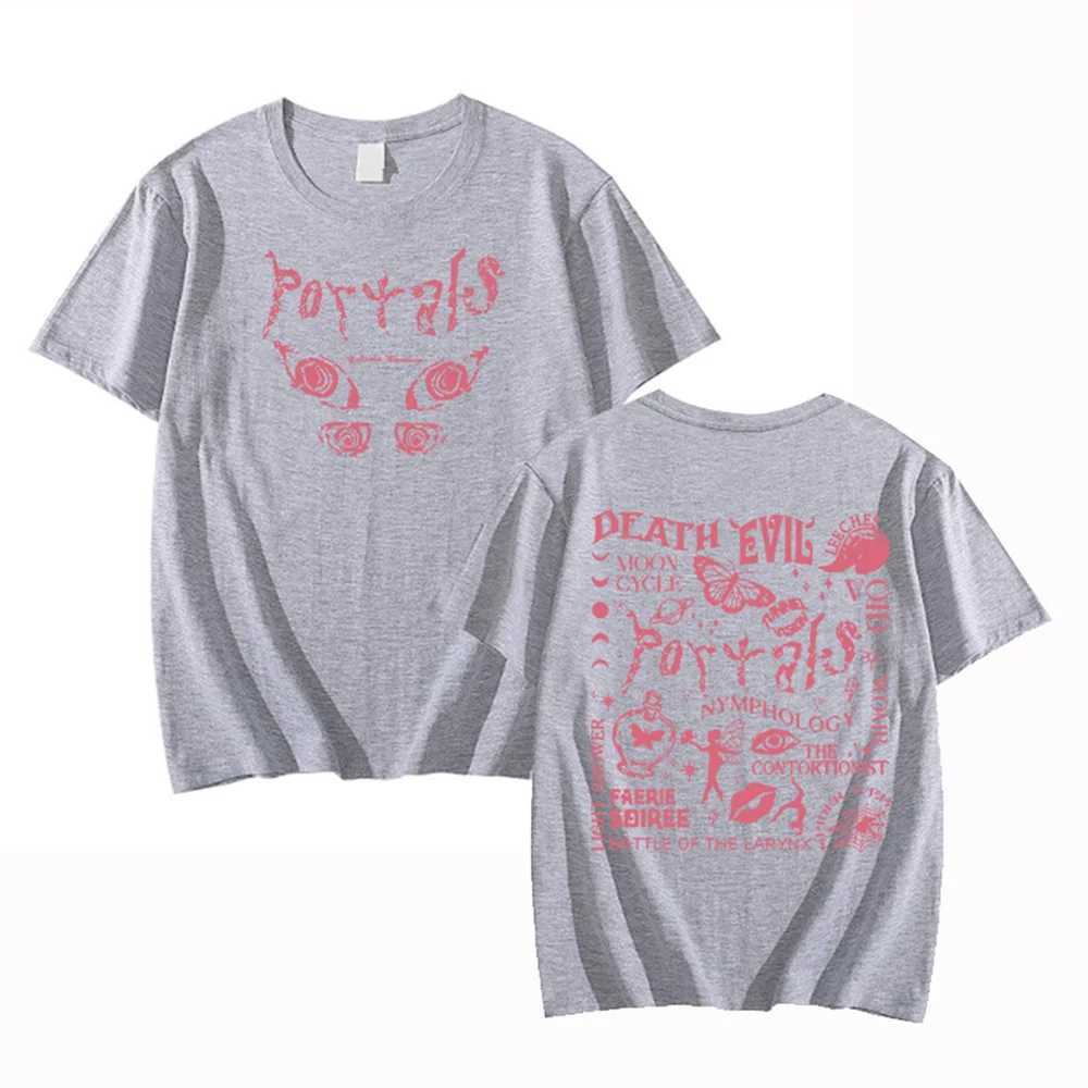 メンズTシャツヴィンテージメラニーマルティネスシャツストリートスタイルシャツユニセックス女性男性ヒップホップトップ音楽ファンのための最高のアクセサリー