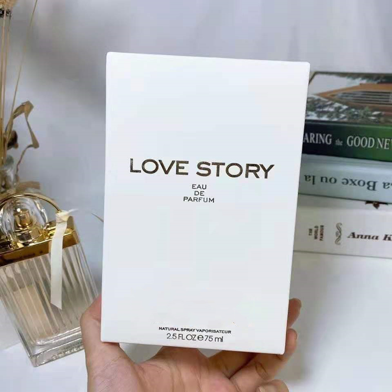 Woman High quality Designer perfume men LOVE STORY 75ML spray Cologne incense good quality for any skin with fast postage parfum fragrance