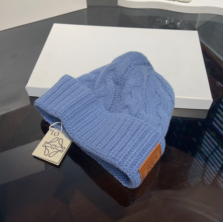 Lyxdesigner beanie gängad stickad hatt design hatt varm andningsbar utsökt hatt trend höst vinter elegans mångsidig casual mode varm gåva trevligt