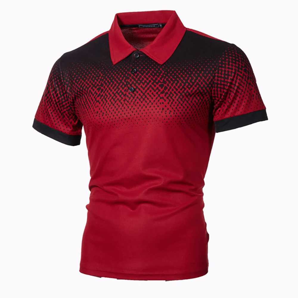 Herenpolo's Zomer Casual T-shirts Heren Poloshirts met korte mouwen Ademend Zakelijk Mode T-shirt Heren Golf Pullover Kleding