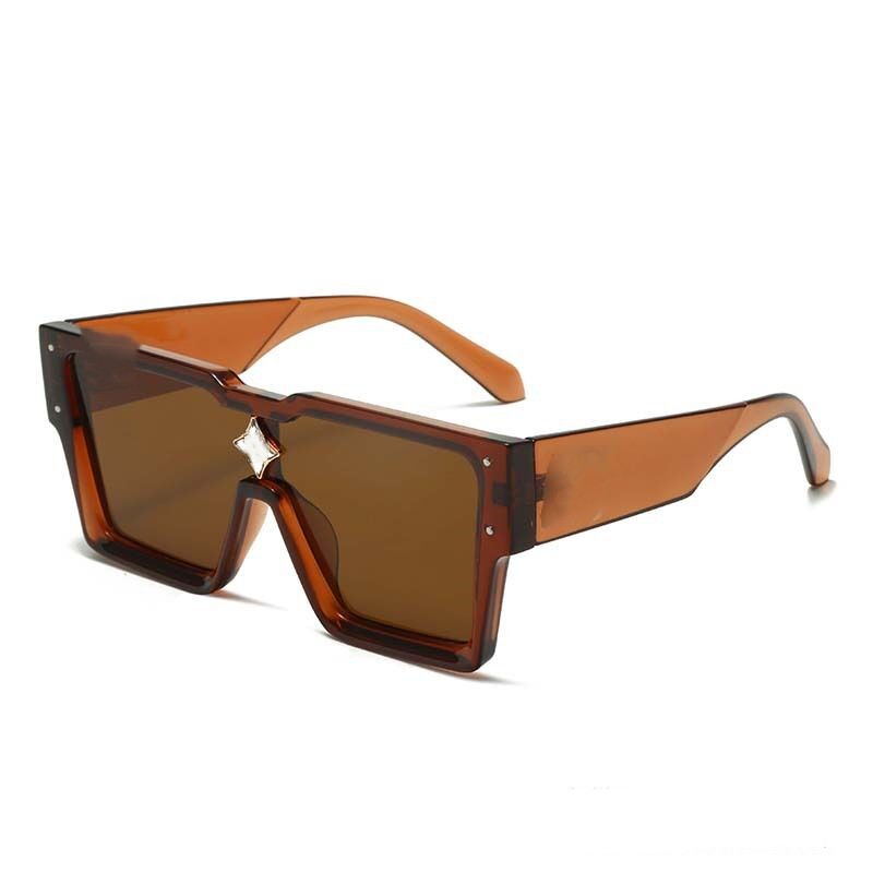 Дизайнерские солнцезащитные очки для женщин и мужчин Моде модели специальная ультрафиолетовая защита двойной лучевой рам
