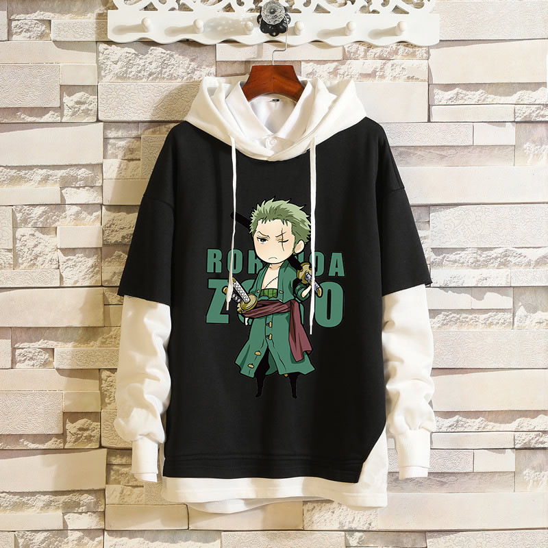 Anime cosplay hoodie en bit portgas d ess tony tony chopper apa d luffy ny unisex hoodie kläd tröja260r