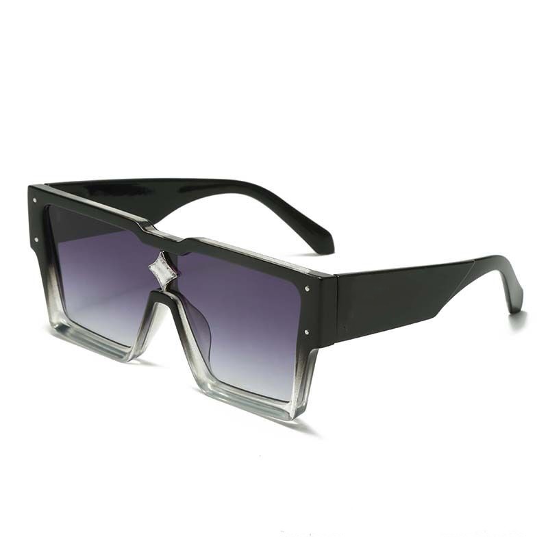 Дизайнерские солнцезащитные очки для женщин и мужчин Моде модели специальная ультрафиолетовая защита двойной лучевой рам