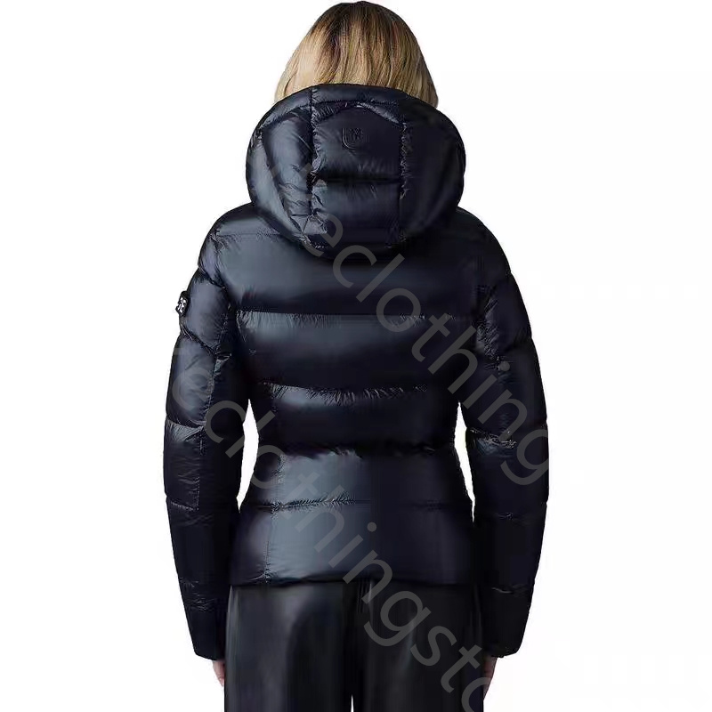 Зимняя куртка-пуховик MACKAGES, женская пуховая куртка, теплое пальто, элитная брендовая уличная женская куртка MADALYN, блестящая легкая пуховая куртка с капюшоном для дам, DOWNS PARKAS