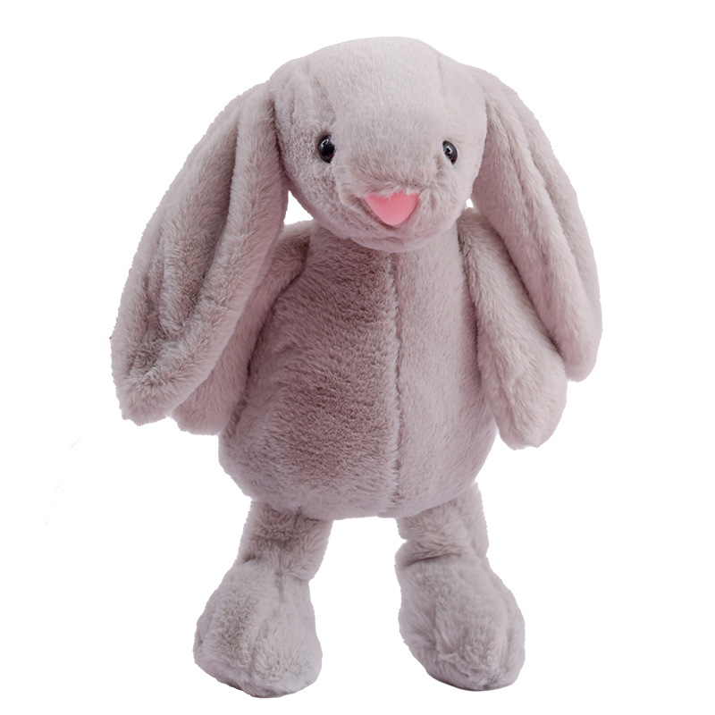 Doux et mignon oreille tombante lapin fille apaisant lapin poupée en peluche petit lapin poupée Super mignon poupée