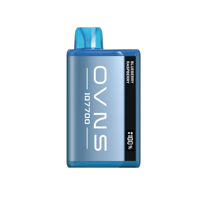 vape usa e getta OVNS IQ7700 Bobina a rete Flusso d'aria regolabile E-liquid ricaricabile e indicatore della batteria