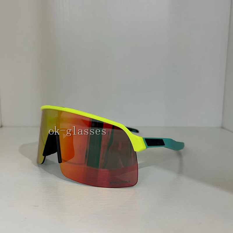 Lunettes de cyclisme polarisées Hommes Femmes Lunettes de vélo Sports de vélo es de lentilles Lunettes de soleil en plein air Lunettes de VTT Lunettes de pêche Lunettes de course Lite OO9463