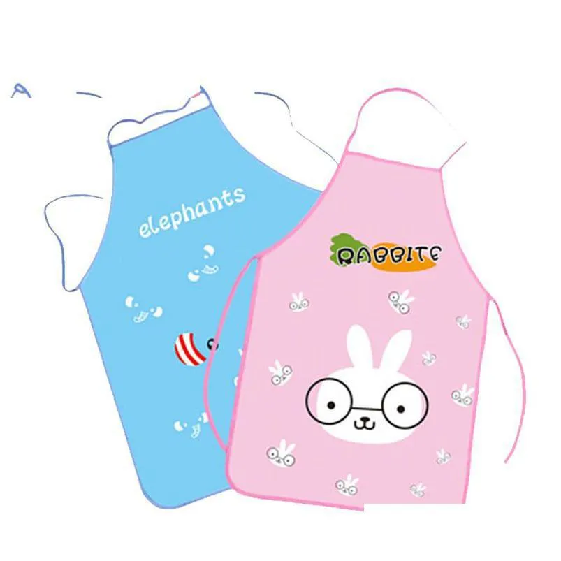  panda kids aprons waterproof 50x70cm bbq bib apron for womens kitchen apron cooking baking restaurant workwear cleaning tools