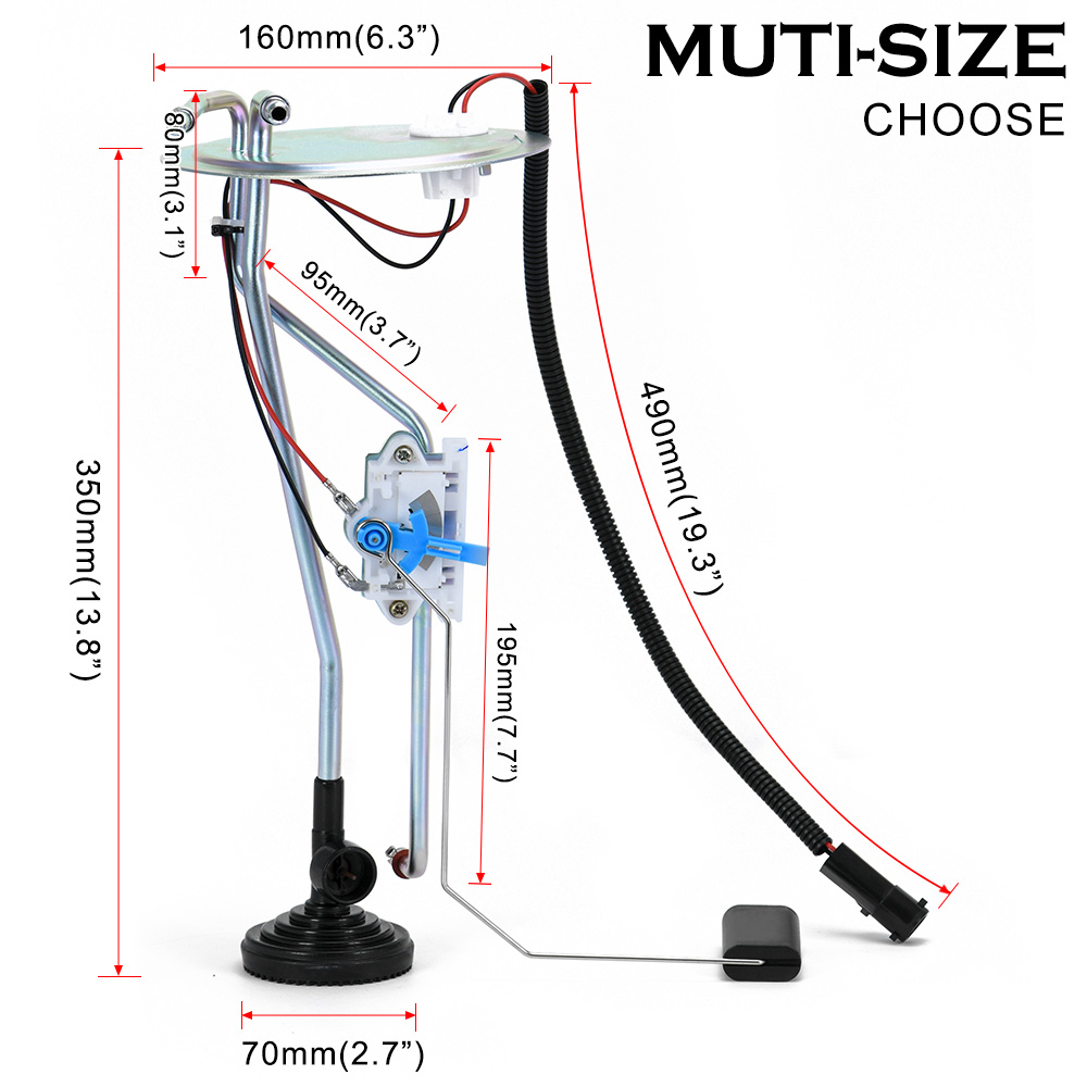 New Fuel Sending Unit Sender for Ford F250 F350 Super Duty 6.0L 03-07 OEM 5C3Z-9275-BA 5C3Z9275BA 5C3Z 9275 BA Car Accessories PQY-FPB200